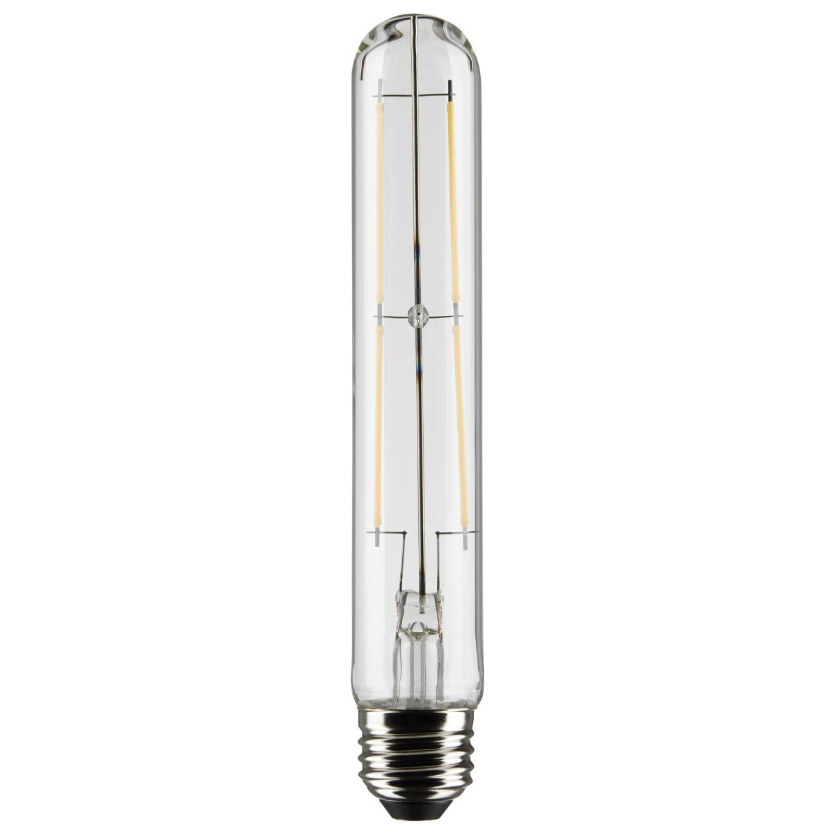 8 Watt - 800 Lumens - LED T10 Clear Tubular Bulb