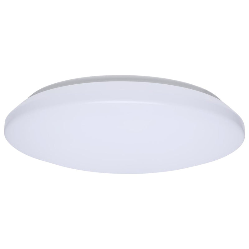 Satco 14 Inch 15 Watt Round LED Phase Cut Dimming Cloud Fixture 2700/3000/3500/4000/5000K