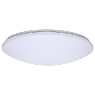 Satco 19 Inch 25 Watt Round LED Microwave Sensor Cloud Fixture 2700/3000/3500/4000/5000K