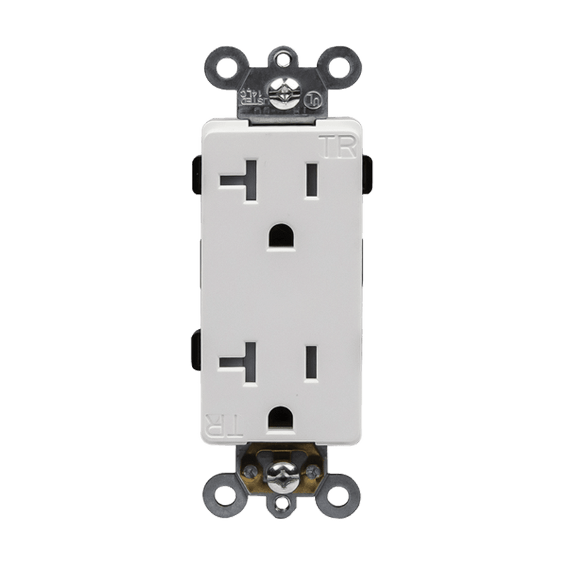 20A Tamper Resistant Back Wired 5-20R Decorator Receptacle