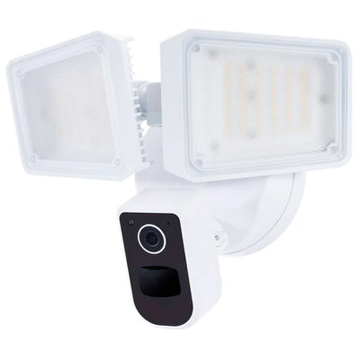 Satco 36 Watt Starfish LED Smart Camera and Security Light Fixture Selectable White 