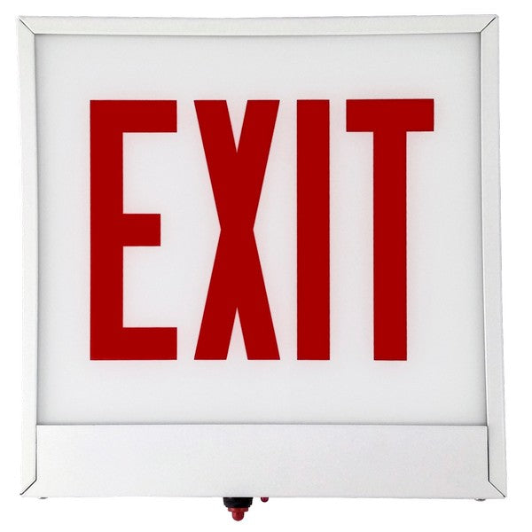 Morris Products Single Face AC LED Chicago Code Exit Sign   