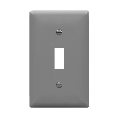 Enerlites Toggle Switch One Gang Wall Plate   