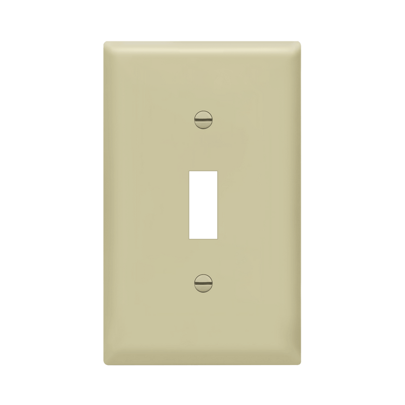 Enerlites Toggle Switch One Gang Wall Plate   