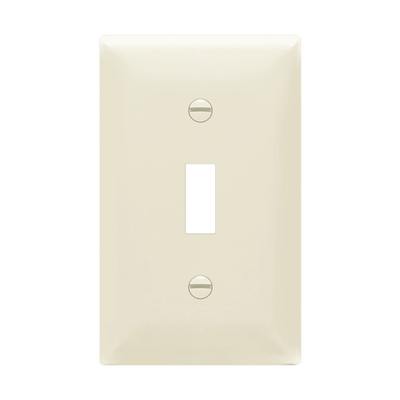 Enerlites Toggle Switch One Gang Wall Plate   