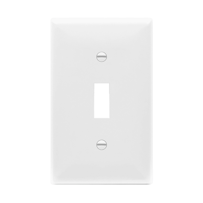 Enerlites Toggle Switch One Gang Wall Plate   