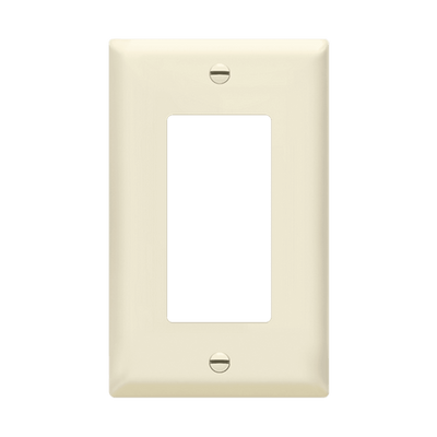 Enerlites Decorator GFCI One Gang Wall Plate Light Almond  