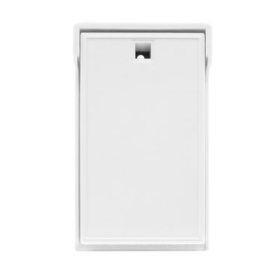 Enerlites Weatherproof One Gang Decorator Vertical Mount Wall Plate White  