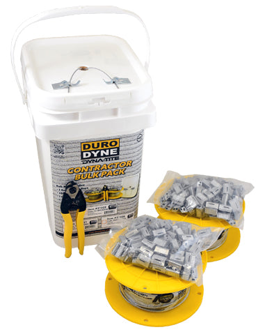 Duro Dyne Dyna-Tite CL6-WC2 (Rize KL75) Galvanized Wire Rope and Cable Contractor Kit   
