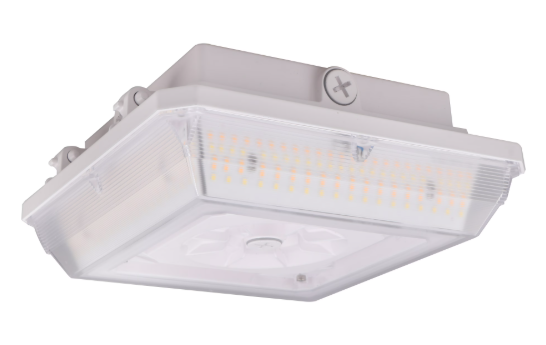 EiKO 60/75/90 Watt LED Parking Garage Canopy Fixture 4000/5000K