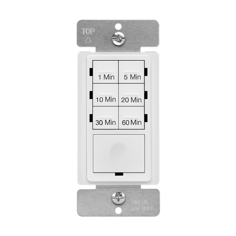 Enerlites 60 Minute 7 Button Preset Countdown Timer Switch   