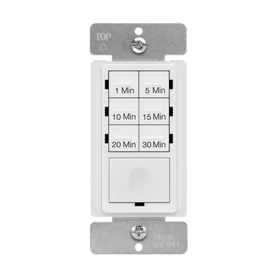 Enerlites 30 Minute 7 Button Preset Countdown Timer Switch   