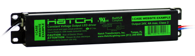 Hatch Lighting LV100-12N-UNV-I 100 Watt LED 8340mA Constant Voltage Driver   