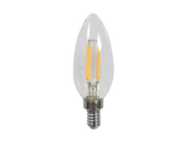 MaxLite 3.5 Watt LED B10 Clear Filament Light Bulb   