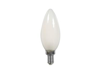MaxLite 5.5 Watt LED B10 Frosted Filament Light Bulb   