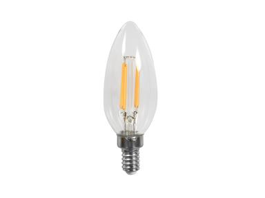 MaxLite 5.5 Watt LED B10 Clear Filament Light Bulb   