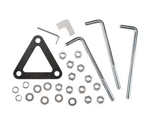 Keystone Technologies Anchor Bolt Kit For Keystone Bollards   