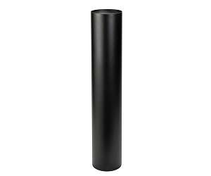 Keystone Technologies Aluminum Bollard Base For Keystone Bollard Heads Selectable Black 