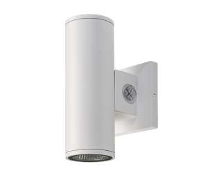 Keystone Technologies 3 Inch 6/8/10 Watt Selectable Up Down Cylinder Wall Mount 3000/4000/5000K Selectable White 