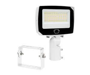 Keystone Technologies 80/90/100 Watt Selectable 120-277V General Purpose LED Flood Light 3000/4000/5000K Selectable White