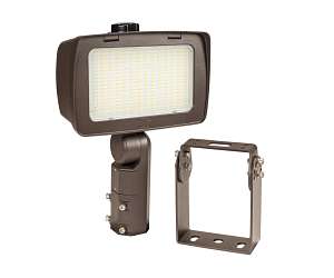 Keystone Technologies 100/140 Watt Optic Swap High Power 277-480V LED Flood Light 3000/4000/5000K   