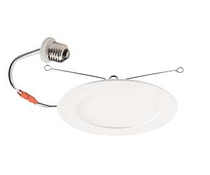 Keystone Technologies 6 Inch 11/13/15 Watt Slim LED Wafer Downlight Retrofit 2700/3000/3500/4000/5000K Selectable