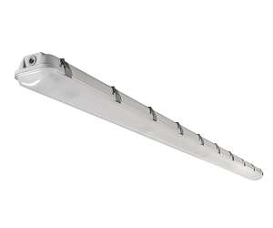 Keystone Technologies 8 Foot 60/80/100 Watt Selectable Wide LED Vapor Tight Light Fixture 3500/4000/5000K