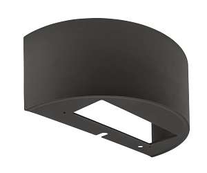 Keystone Technologies Half Moon Shell For Keystone Full Cutoff Wall Packs Black  