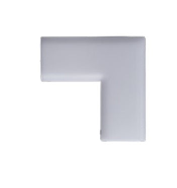 Light Efficient Design Left Turn 90 Degree Corner For LED-LLC Linkable Strip Fixture