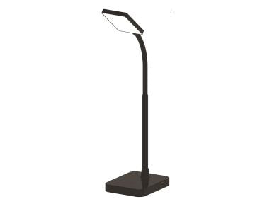 MaxLite 4 Watt Slim Desk Lamp With USB Port 3000K 3000K Warm White Black 