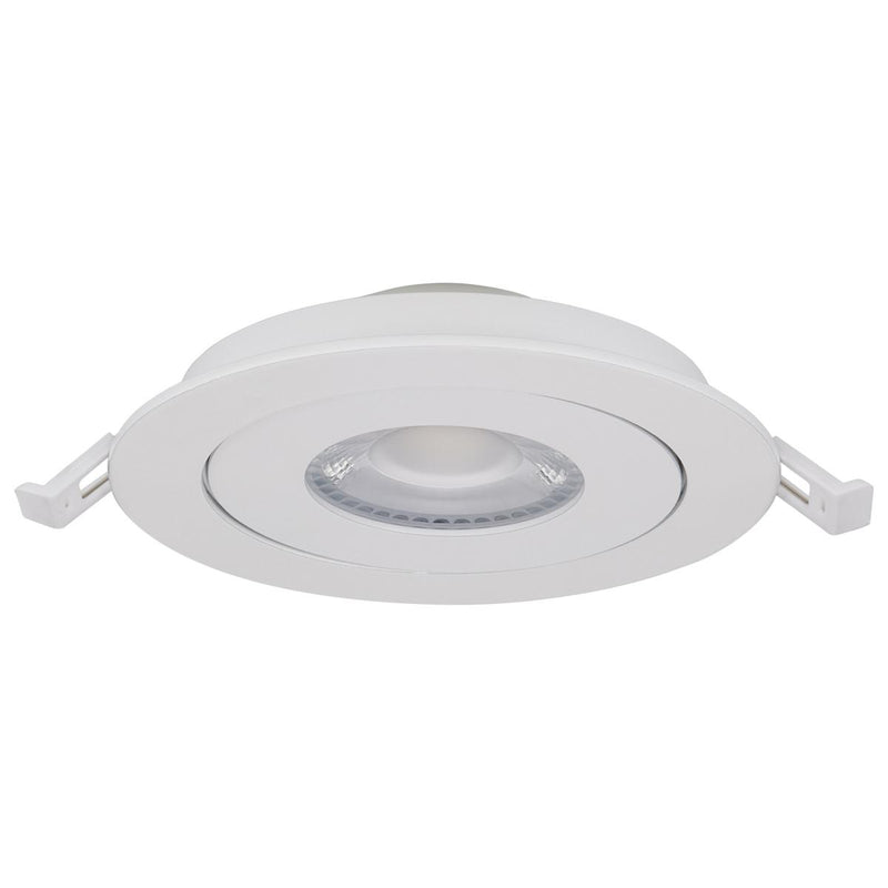 Satco 4 Inch 9 Watt Low Profile Starfish LED RGBTW Gimbal Downlight   