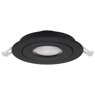 Satco 4 Inch 9 Watt Low Profile Starfish LED RGBTW Gimbal Downlight   