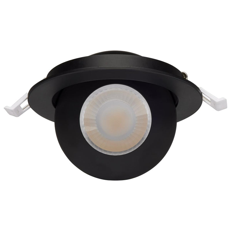 Satco 4 Inch 9 Watt Low Profile Starfish LED RGBTW Gimbal Downlight   