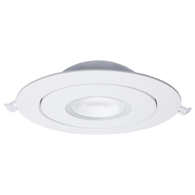 Satco 6 Inch 15 Watt Low Profile Starfish LED RGBTW Gimbal Downlight   