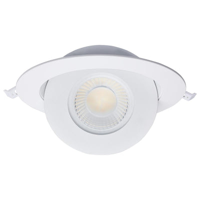 Satco 6 Inch 15 Watt Low Profile Starfish LED RGBTW Gimbal Downlight   