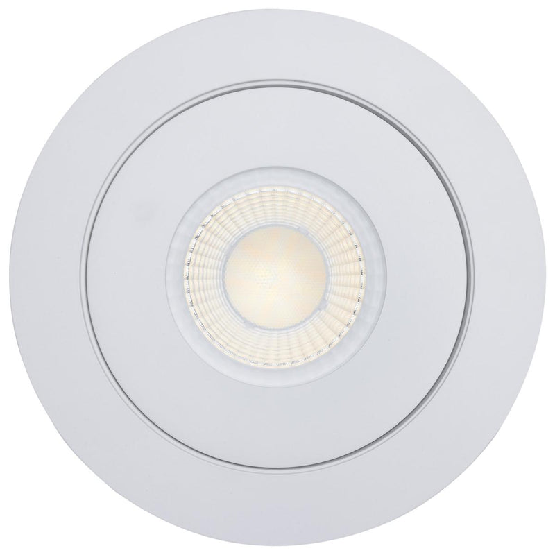 Satco 6 Inch 15 Watt Low Profile Starfish LED RGBTW Gimbal Downlight   