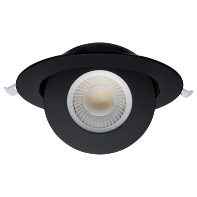 Satco 6 Inch 15 Watt Low Profile Starfish LED RGBTW Gimbal Downlight   