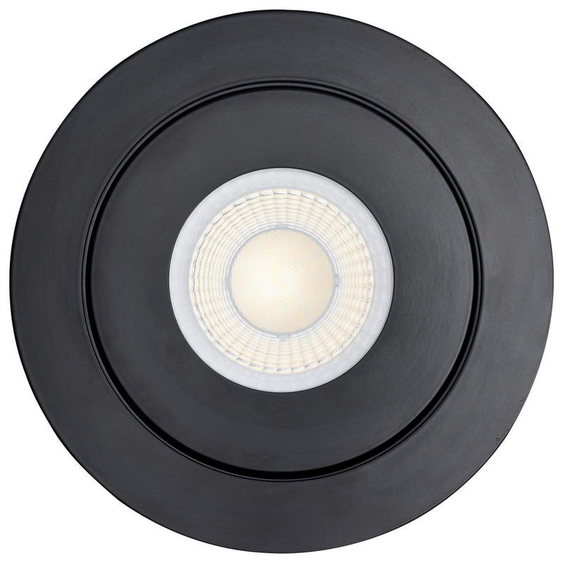 Satco 6 Inch 15 Watt Low Profile Starfish LED RGBTW Gimbal Downlight   