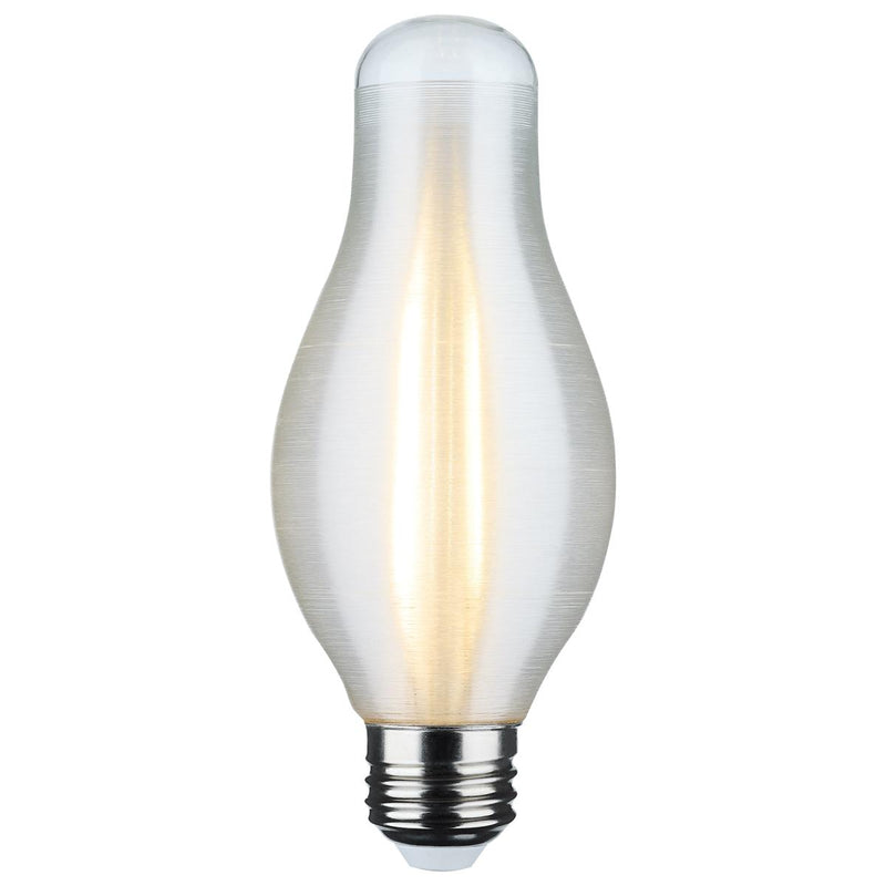 Satco 7 Watt Satin Spun LED Decorative H19 Light Bulb   