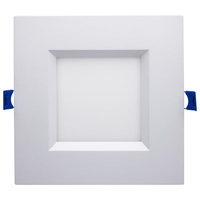 Satco 6 Inch 12 Watt Square RGBTW Starfish LED Smart Slimfit Downlight   