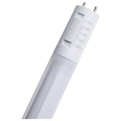 Satco 2 Foot 10 Watt T8 LED Type A/B Tube Light 3000/3500/4000/5000/6500K   