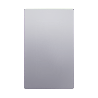 Enerlites Screwless Blank One Gang Wall Plate Silver  