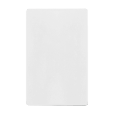 Enerlites Screwless Blank One Gang Wall Plate White  