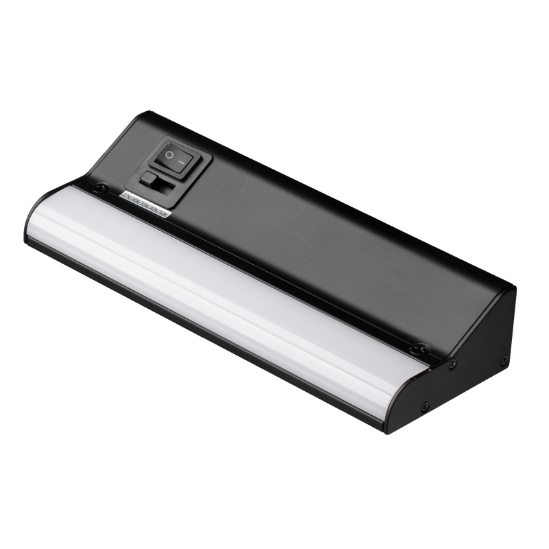 American Lighting 8 Inch 5 Watt Under Cabinet LED Light 2700/3000/3500/4000/5000K Selectable Black 
