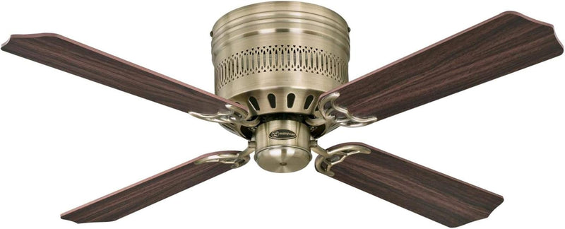 Casanova Supreme 42 Inch Four Blade Indoor Ceiling Fan With LED Light Fixture