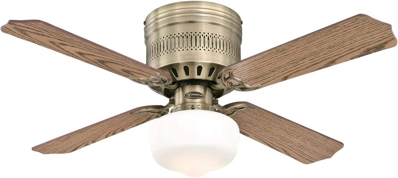 Casanova Supreme 42 Inch Four Blade Indoor Ceiling Fan With LED Light Fixture