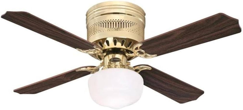 Casanova Supreme 42 Inch Four Blade Indoor Ceiling Fan With LED Light Fixture