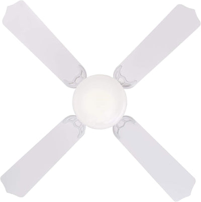 Casanova Supreme 42 Inch Four Blade Indoor Ceiling Fan With LED Light Fixture