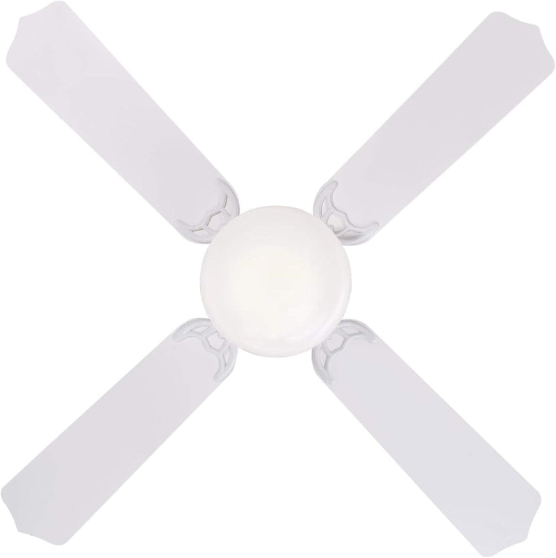 Casanova Supreme 42 Inch Four Blade Indoor Ceiling Fan With LED Light Fixture