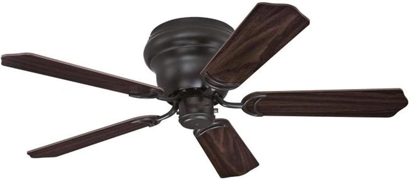 Contempra Trio 42 Inch Five Blade Indoor Ceiling Fan With Dimmable LED Light Fixture